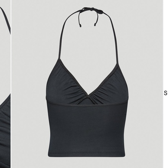 Aritzia black halter top - Picture 2 of 3